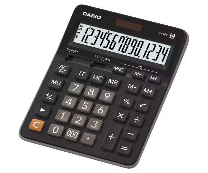 Casio GX-14B Extra Large Display Desktop Calculator 14-Digit