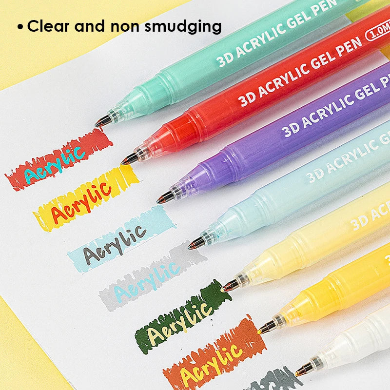 3D Acrylic Gel Pen Gift Box