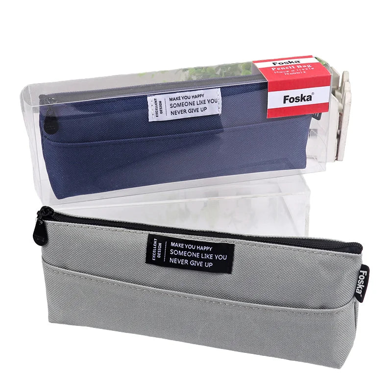 Oxford Cloth Waterproof Pencil Case with Zipper