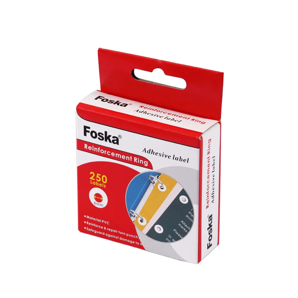 Hole Reinforcing Ring Labels – Roll of 250