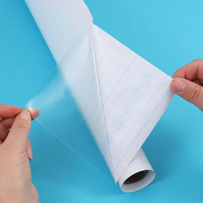 Clear Self-Adhesive Book Cover Roll 45cm