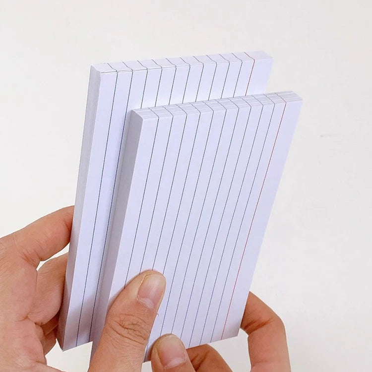 Ruled Index Cards 3 x 5 in – Pack of 100