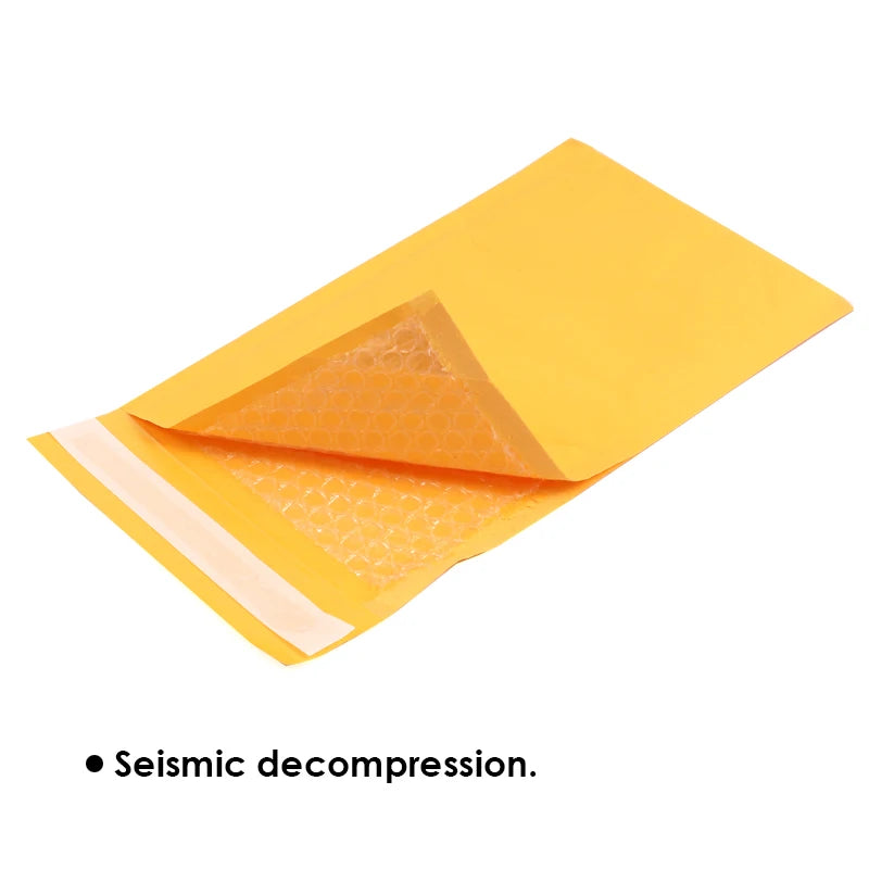 Yellow Kraft Bubble Padded Mailer Envelopes