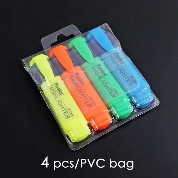 Highlighter Marker Pen Set – 4 Colours