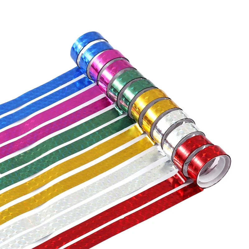 Holographic Glitter Decorating Tape 12mm x 2.5m – Box of 72