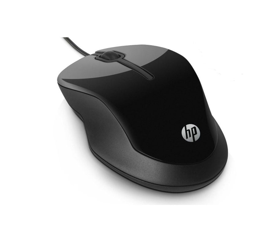HP X1500 Wired Mouse - Black
