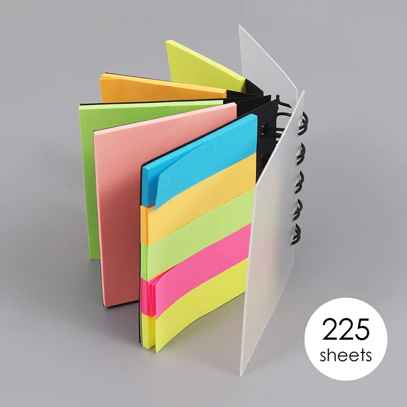 Sticky Notes and Index Marker Set – 9 Colour-Coded Pads