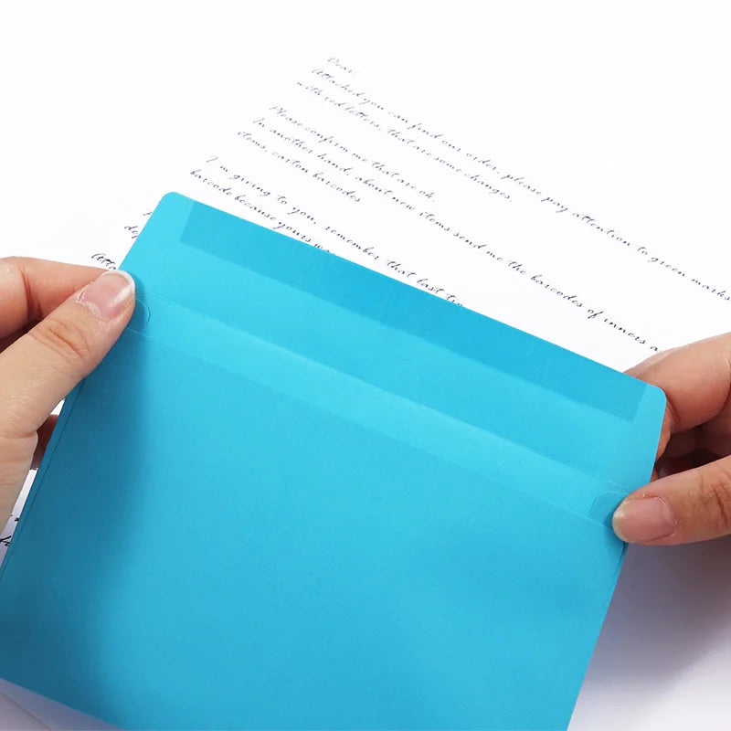 Coloured Peel and Seal Window Envelope 114 x 162mm