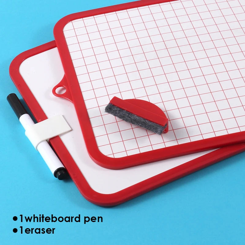 Kids Dry Erase Whiteboard with Pen and Eraser – 26 x 18.5cm