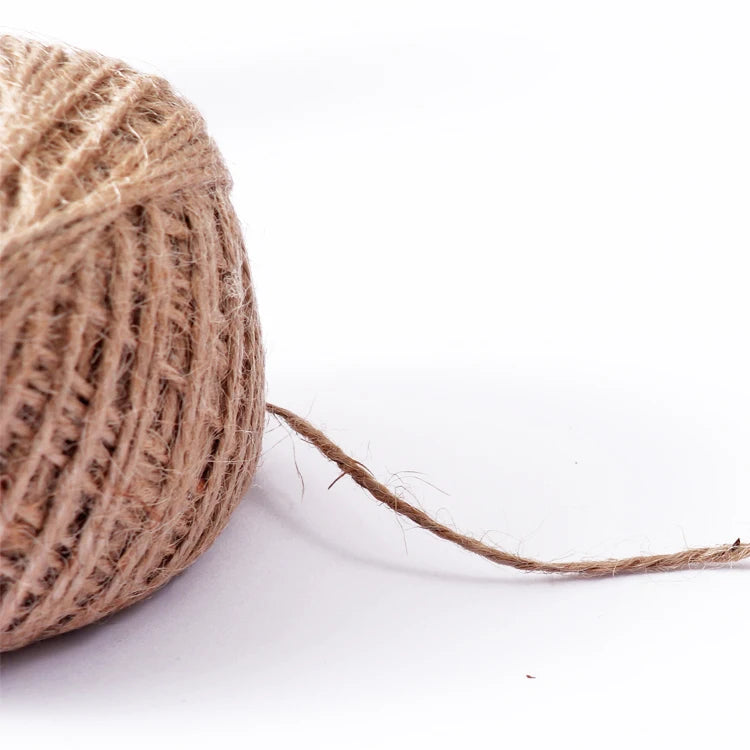 Natural Jute Twine Rope 70m – Decoration and Craft