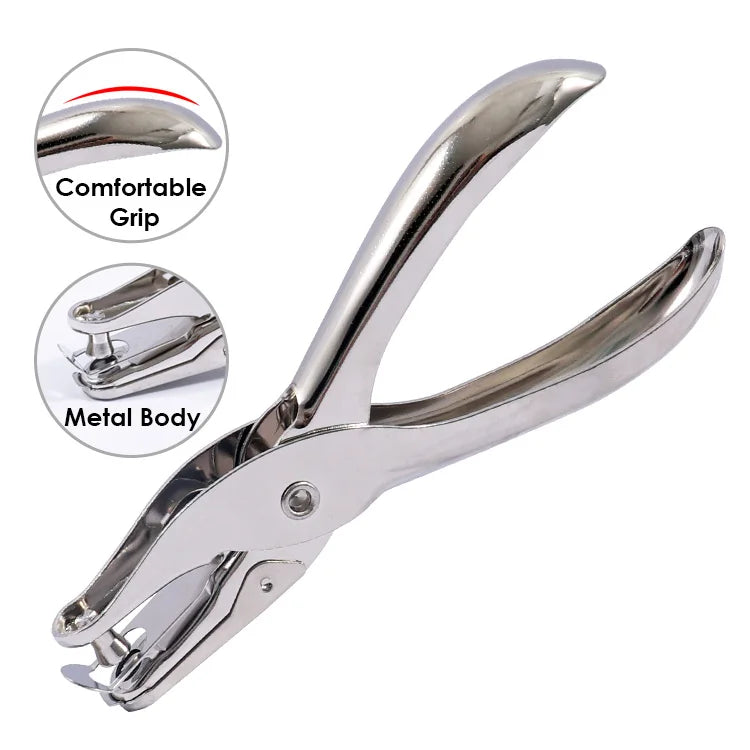 Metal Paper Hole Punch – 6 mm Hole