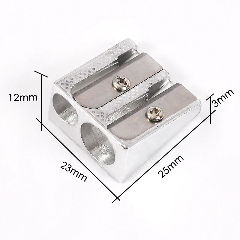 Aluminum Double-Hole Pencil Sharpener