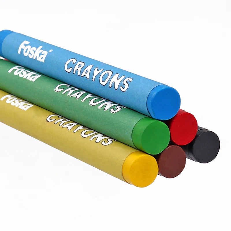 Wax Crayons for Kids – Set of 24