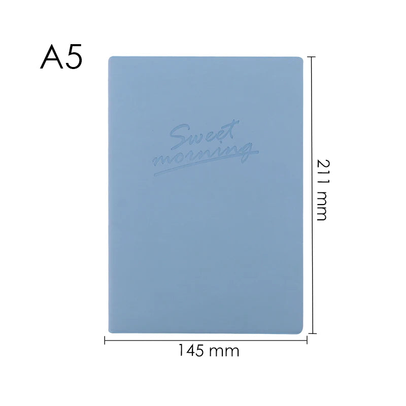 A5 PU Leather Hardcover Traveller's Planner Diary – 112 Sheets