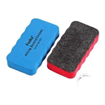 Magnetic EVA Fiber Whiteboard Eraser – Compact 11cm