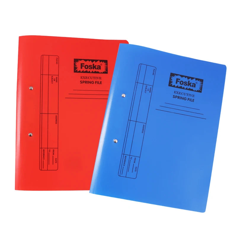 FC Plastic Spring File – Waterproof and Durable