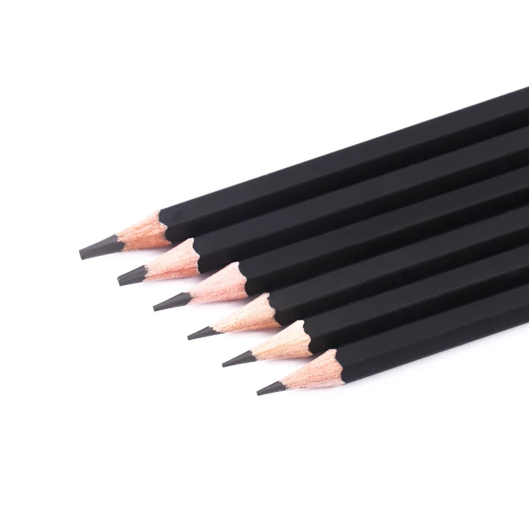 Hexagonal Wooden Drawing Pencils – Box of 12