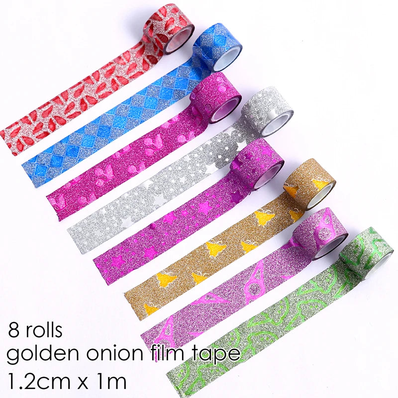 Decorative DIY Tape Set – 24 Rolls with 3 Dispensers