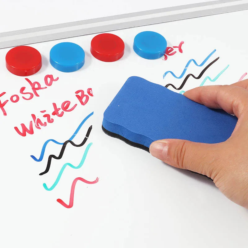 Whiteboard Marker Set of 4 with Eraser and Magnets
