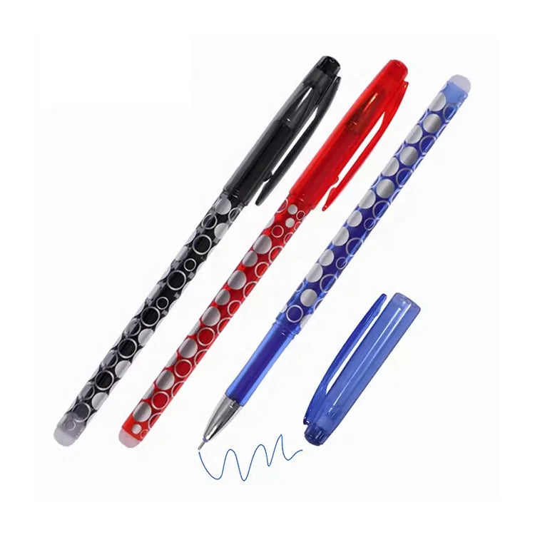 Erasable Gel Pens – Pack of 3 in Blue, Black and Red