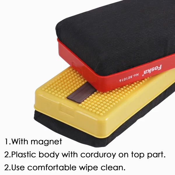 Magnetic Washable Whiteboard Eraser – Corduroy Surface