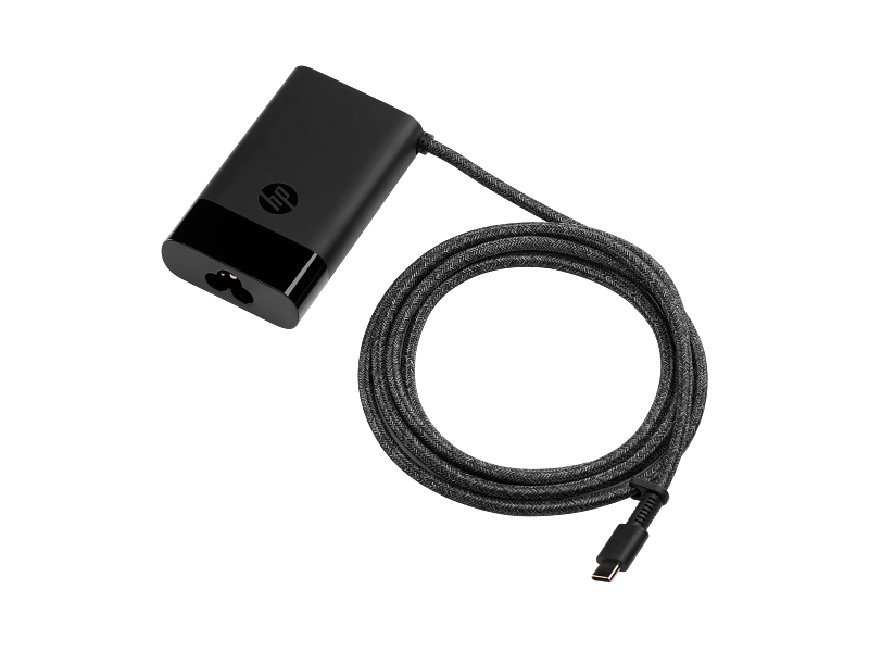 HP USB-C 65W Laptop Charger - Black