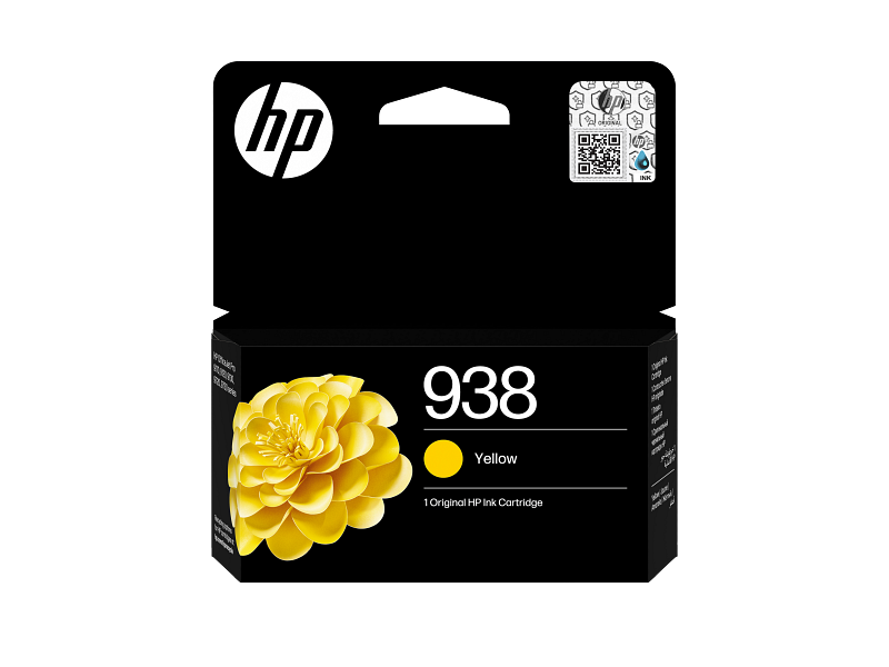 HP 938 Yellow Ink Cartridge