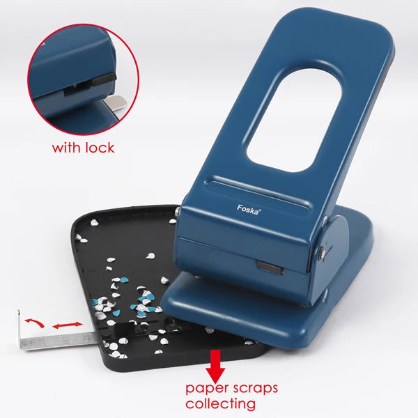 Heavy Duty Metal Paper Punch – 80 Sheets