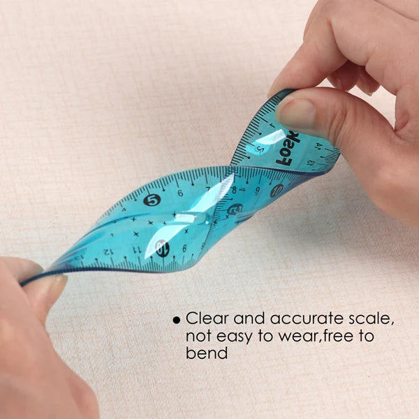 Flexible Plastic Ruler 30cm