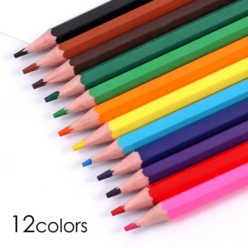 Erasable Plastic Colored Pencils – 7 Inch