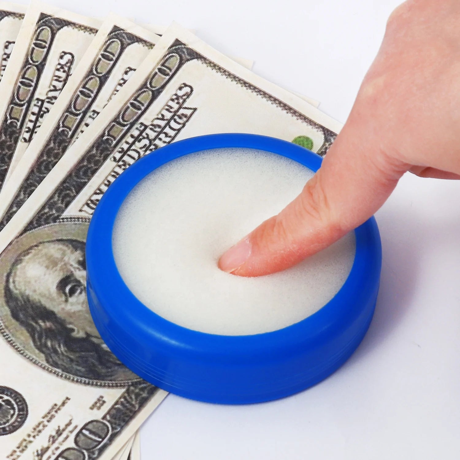 Finger Sponge Moistener for Counting Money – 8 cm