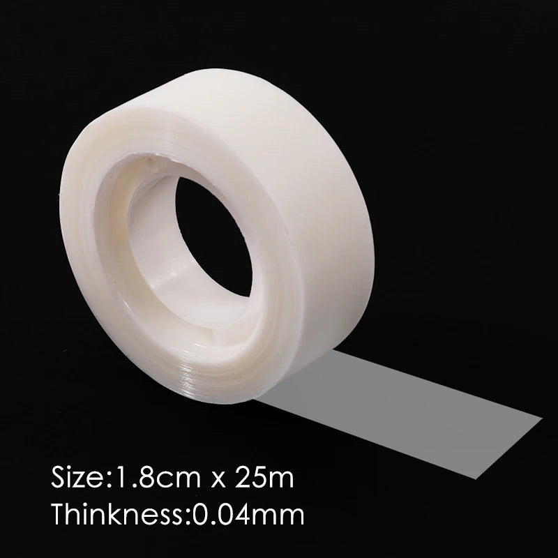 Invisible BOPP Tape 18mm x 25m – Pack of 3 Rolls