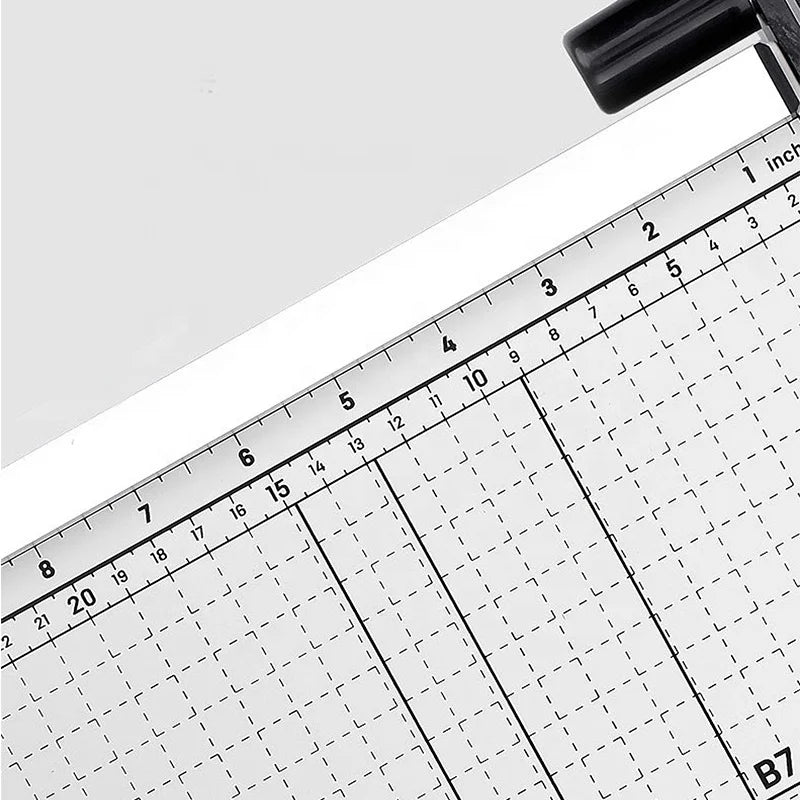 Steel Plate Paper Trimmer with Ruler