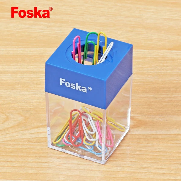 Magnetic Paper Clip Holder – Square Dispenser