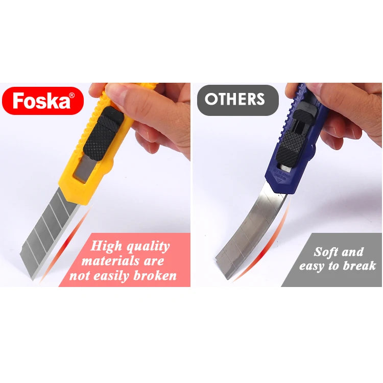 Automatic Lock Utility Knife with Snap-Off Blade