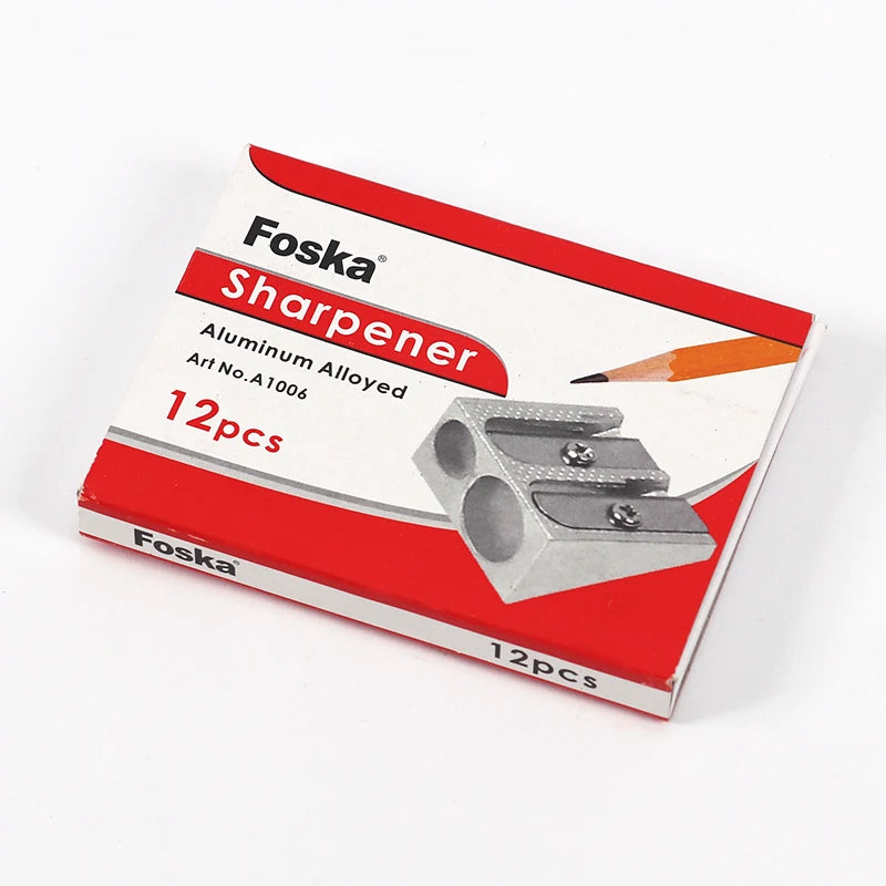 Aluminum Double-Hole Pencil Sharpener