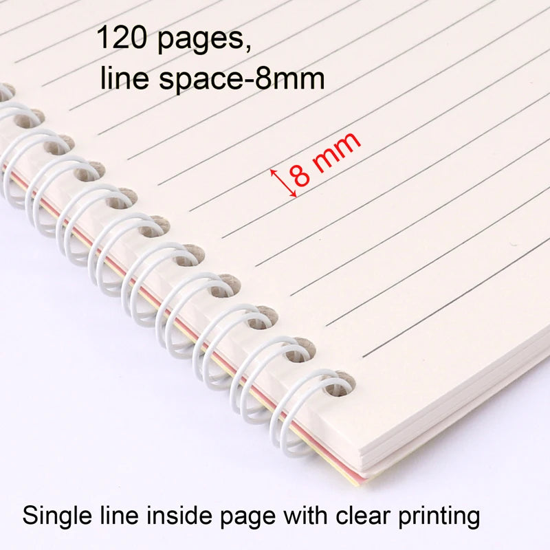 Cartoon Animal Coil Diary Notebook A5 – 60 Sheets