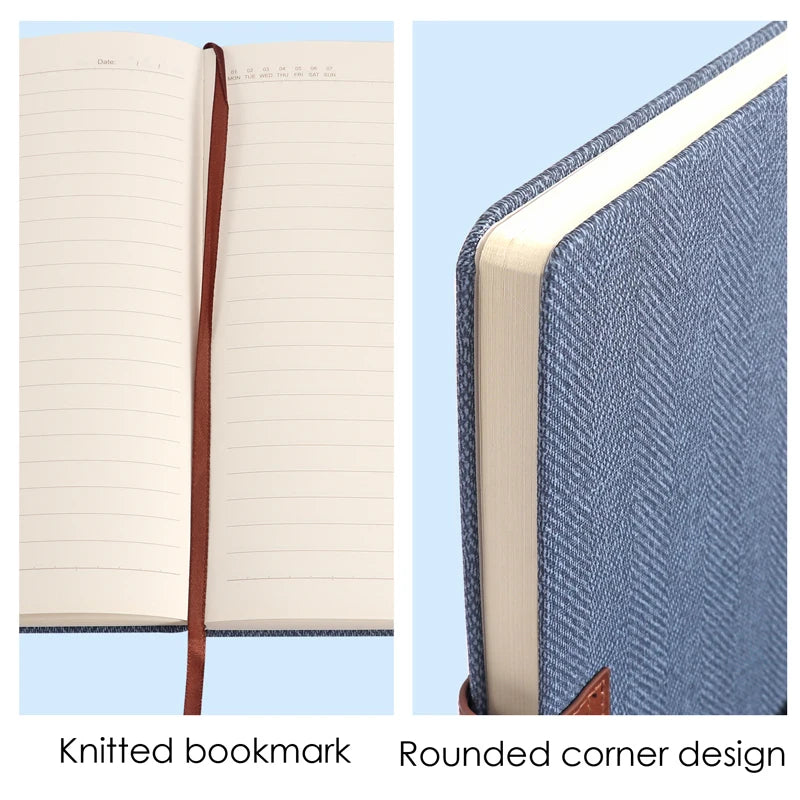 PU Leather Hardcover Buckle Journal Notebook