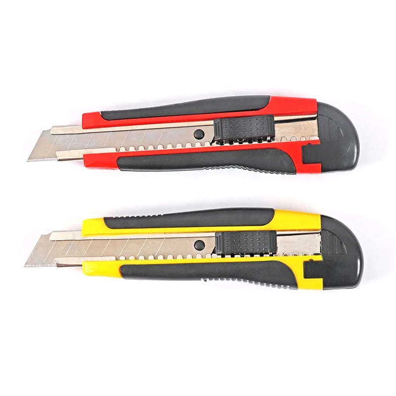 Colourful ABS Utility Knife with 18 mm Snap-Off Blade