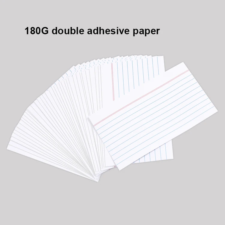 Ruled Index Cards 3 x 5 in – Pack of 100