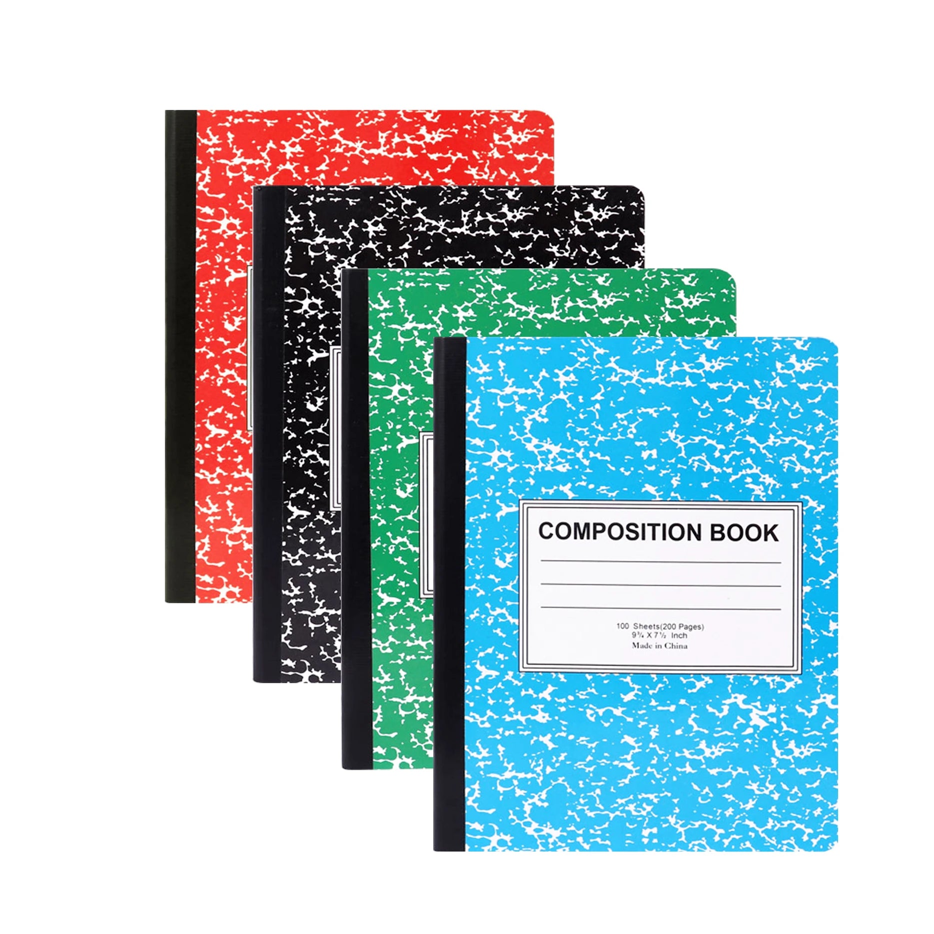 Marble Composition Book College Ruled – 100 Sheets
