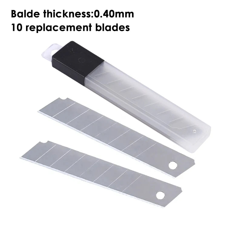 Heavy Duty Snap-Off Utility Knife with Safety Retractable Blade