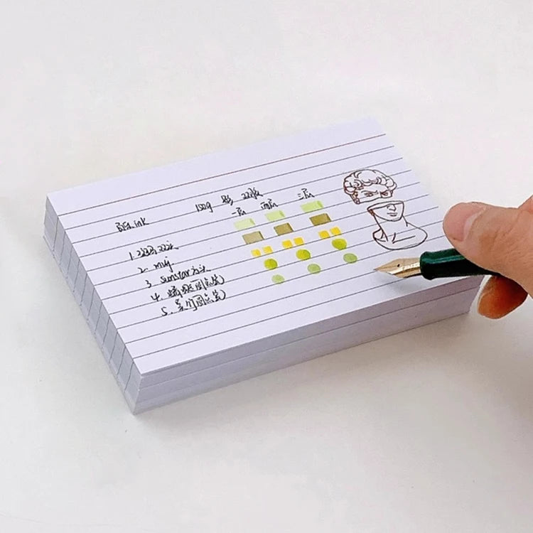 Ruled Index Cards 3 x 5 in – Pack of 100