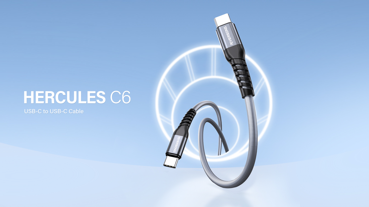 Riversong Hercules C6 CT50 100W USB-C to USB-C Charging Cable - Office R Us Lagos
