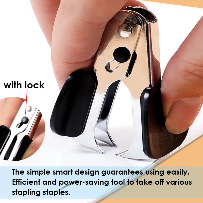 Metal Stapler Set with Staple Remover and 500 Staples