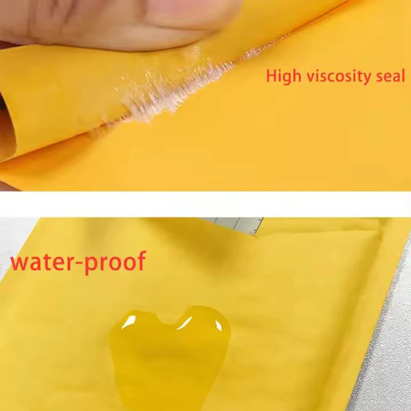 Yellow Kraft Bubble Padded Mailer Envelopes