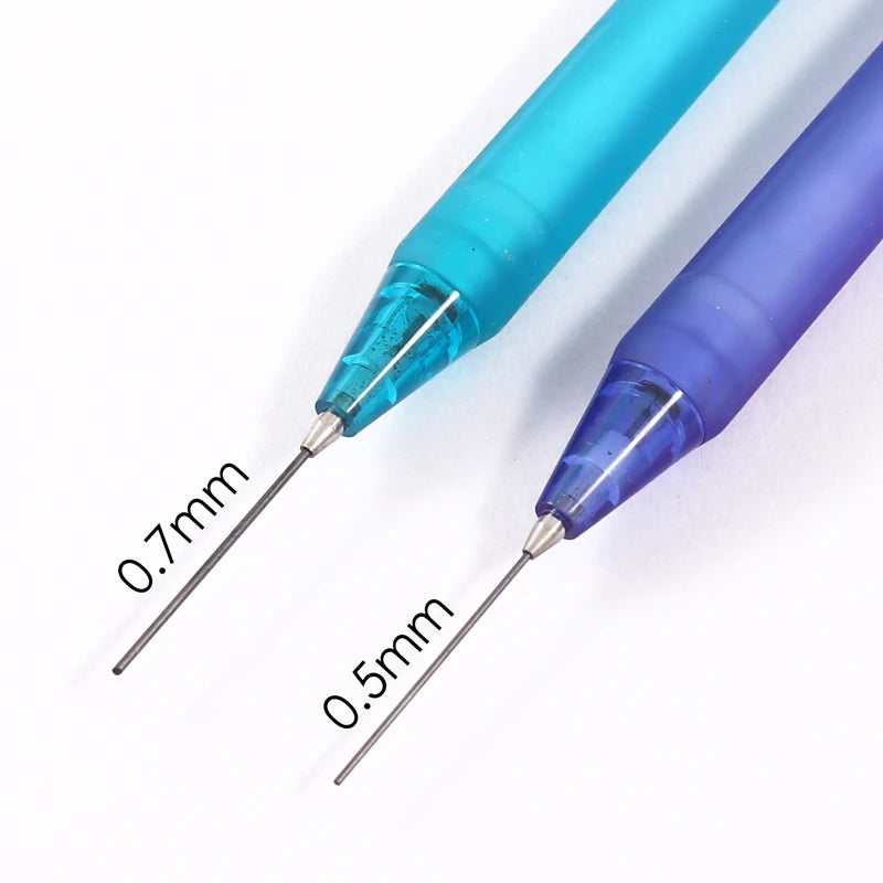 Plastic Click Mechanical Pencil with Metal Holder