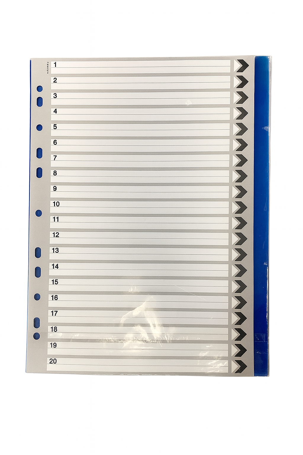 Rexel 1–20 Tranz Index