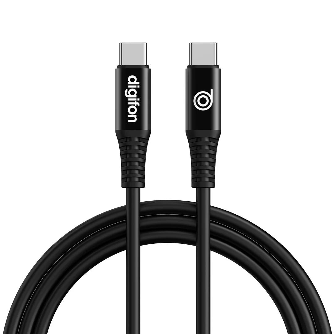 Digifon Cheetah USB-C to USB-C 2m Cable 30W – Black