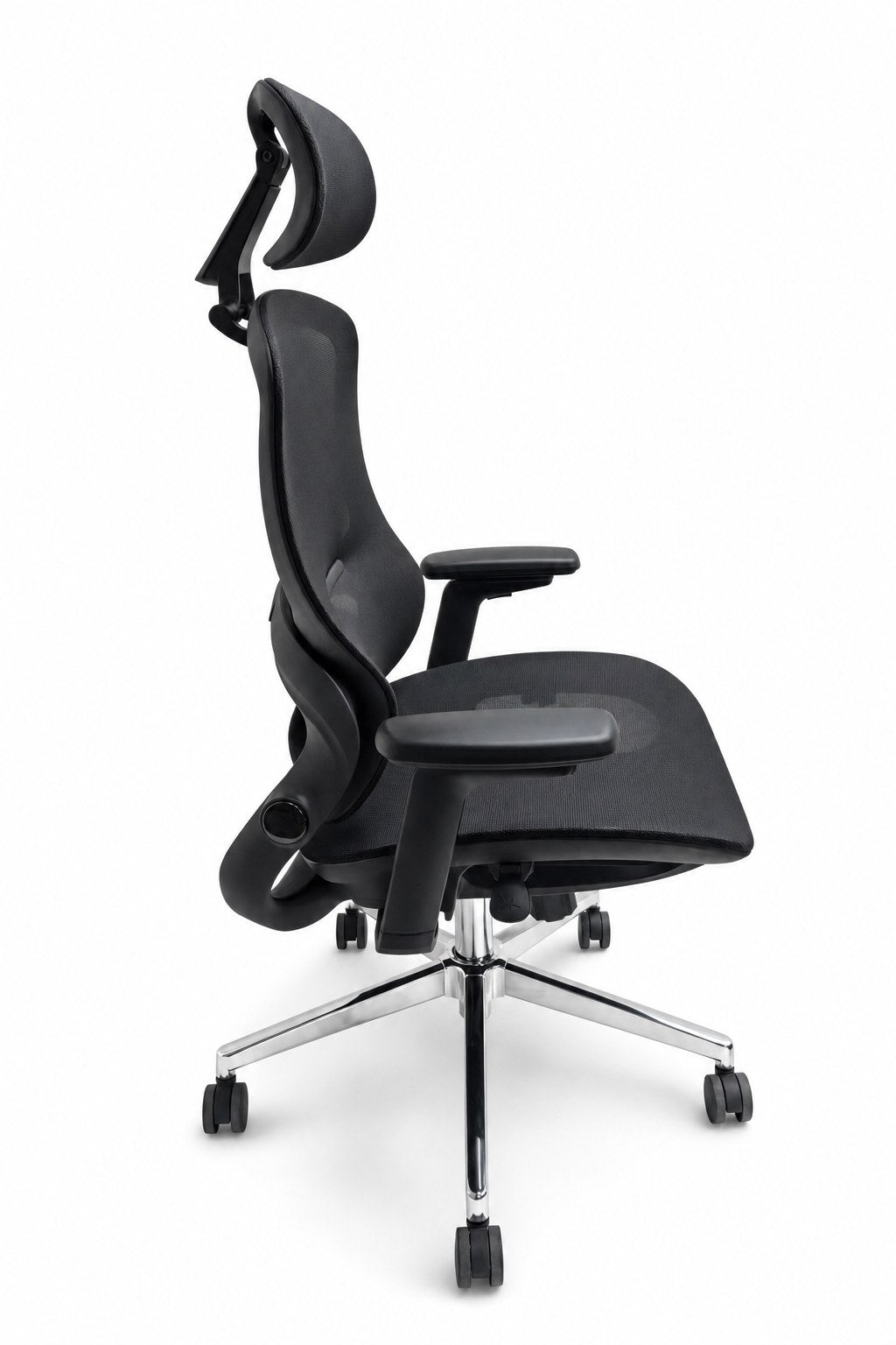 Caro - Managerial Mesh Chair - Mesh Seat Suspension Side - Office R Us